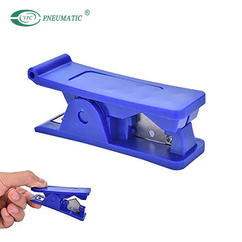 مصغرة المحمولة PU PE PVC PA Nylon Pipe 3-16mm قاطع أنبوب هوائي بلاستيكي
