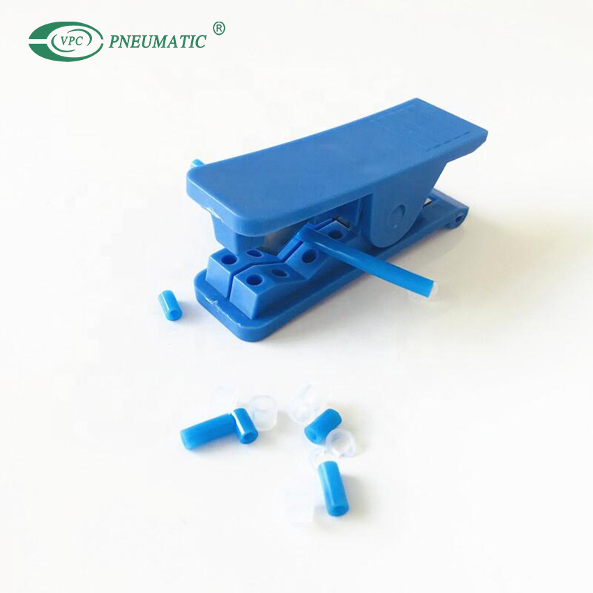مصغرة المحمولة PU PE PVC PA Nylon Pipe 3-16mm قاطع أنبوب هوائي بلاستيكي